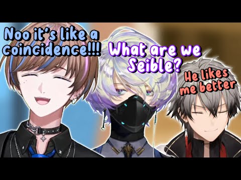 This Trio's Dynamics is too Funny ft. Seible Claude Ryoma | Chopcon【NIJISANJI EN Clip】