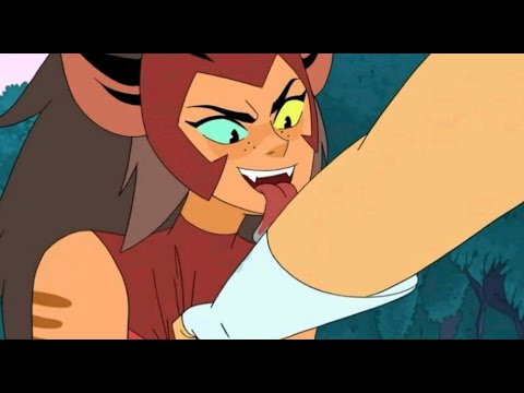 catra is acting like a cat for 02:20 minutes straight