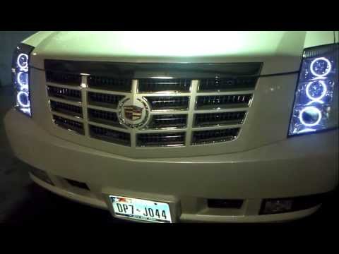 @bgncustoms AAC Style Oracle Lights 2010 Cadillac Escalade