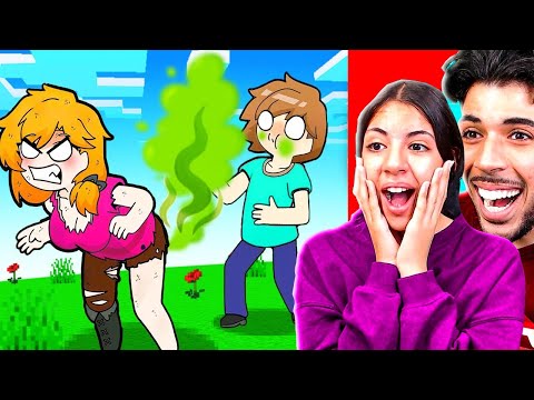 SHOCKING: Sister's Reaction to Realistic Minecraft!!
