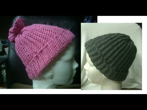 Gorro unisex a crochet, paso a paso, muy fácil de hacer