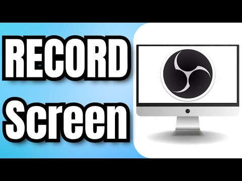 How to Use OBS Studio to RECORD Screen