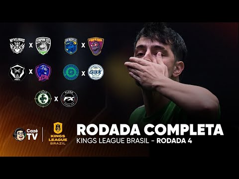 4ª RODADA COMPLETA: FLUXO X LOUD | KINGS LEAGUE BRASIL | 4ª RODADA DA KINGS CUP