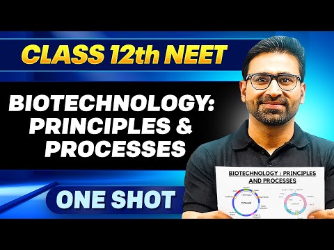 BIOTECHNOLOGY : PRINCIPLES & PROCESSES in ONE SHOT || All Concepts, Tricks & PYQ || Ummeed NEET