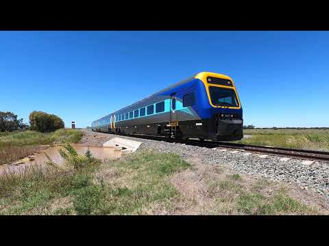 2502 & 2522 Explorer at Koroo NSW.  Mon 25th Oct 2021