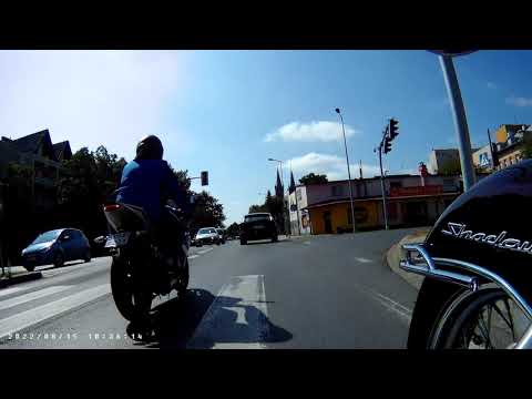 Wycieczka motocyklowa przejazd przez Tarnów 15-08-2022