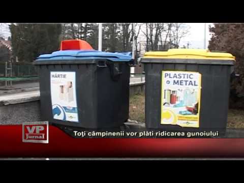 Toţi câmpinenii vor plăti ridicarea gunoiului