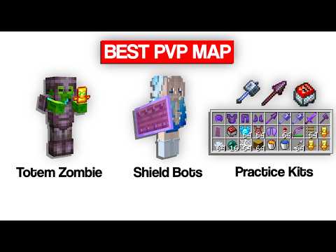 Mace Practice Map Minecraft Java Best PvP Practice Map For Mace, Spear And Cart PvP | Single Player ...