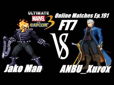 Jako Man VS ANBU_Xurox FT7 (UMVC3 Online Matches Ep.191)