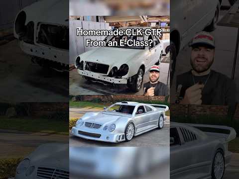 Thumbnail for The guy that built a CLK-GTR Replica from a W210 E-Class? #mercedes #supercars #racing #build #cars by Supercar, Car