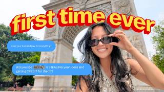 answering your JUICY questions while wandering nyc✨🥯💻🫢 // small biz finances, mental health, Q&A