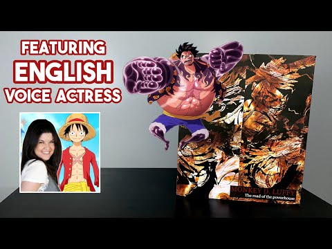 UNBOXING! ALL 4 GEARS!! Monkey D. Luffy - Feat English Voice Actress! One Piece Statue by BP Studio