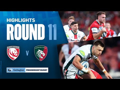 Gloucester v Leicester - HIGHLIGHTS | Bonus Points For Both Teams | Gallagher Premiership 2024/25