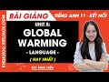 Tiếng Anh lớp 11 Unit 5: Global warming - Language - trang 53, 54, 55 | Global success (HAY NHẤT)