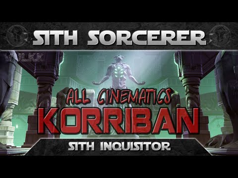 SWTOR Sith Inquisitor Story ► KORRIBAN (All Cinematic Cutscenes)