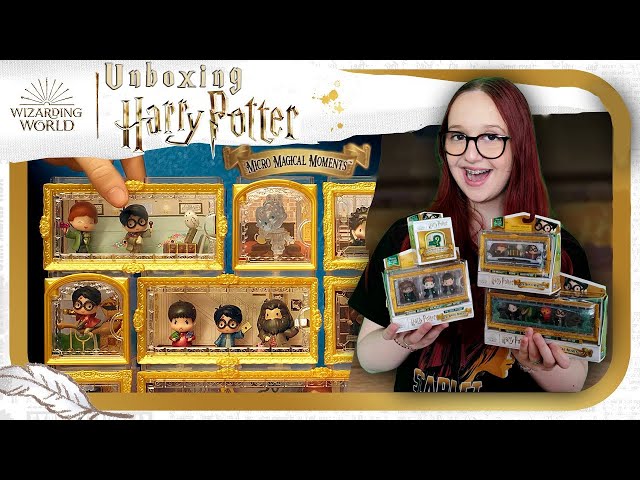 Vídeo relacionado con WIZARDING WORLD - PACK 3 FIGURAS HARRY POTTER WIZARDING WORLD MICRO MAGICAL MOMENTS: HARRY, RON Y HEDWIG + CAJA COCHE VOLADOR DEL AÑO 2 DE EXHIBICIÓN - 6068612 - Juguetes Niños 6 Años +