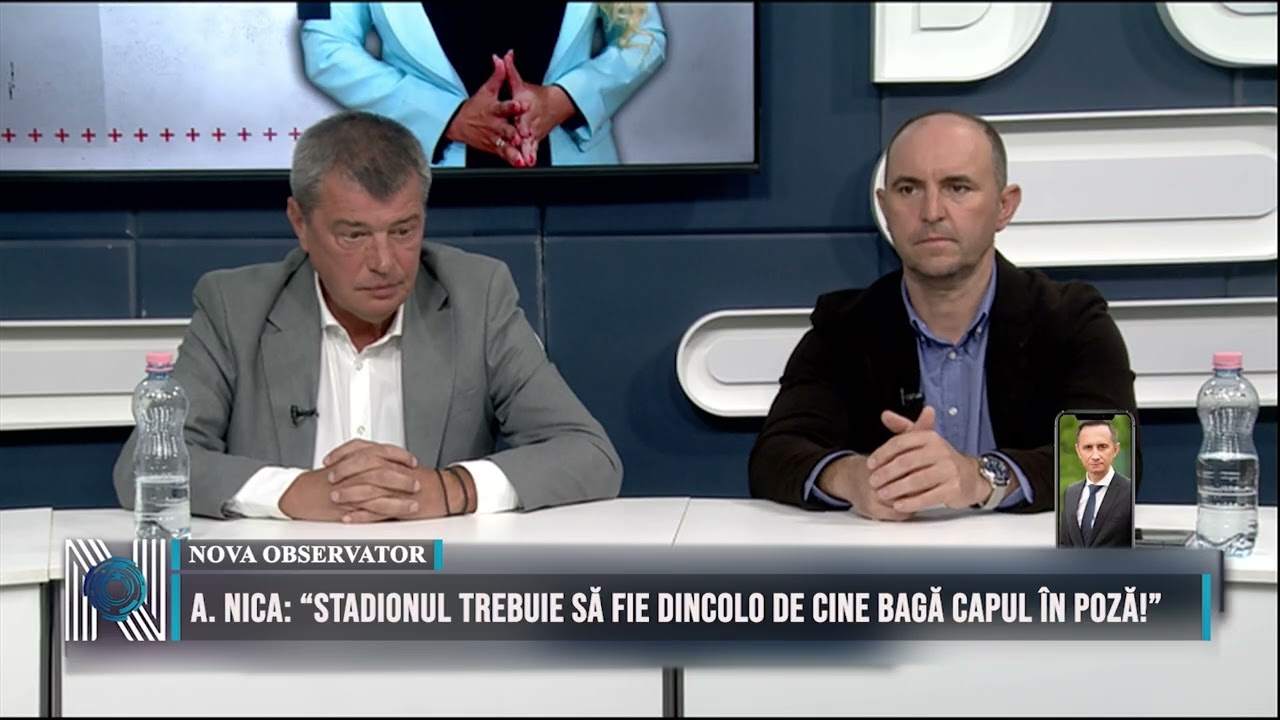 A. Nica: “Stadionul trebuie să fie dincolo de cine bagă capul în poză!”