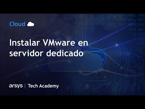 Webinar: Instalar VMware en servidor dedicado