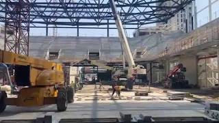 IL VIDEO del cantiere della nuova Unipol hall Fiera di Bologna