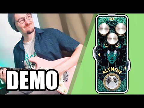 Alcmene Overdrive demo   ( no talk just sound ) 🗣🚫