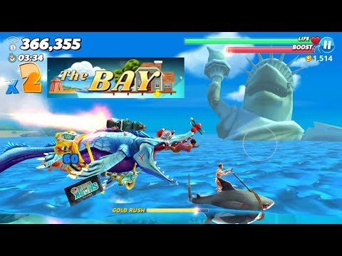 The Bay (New Map with New Shark Week Set) - Hungry Shark World