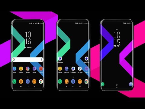 Galaxy Flip MAGIC UI THEME