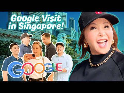 LAUDE FAMILY VACAY: Visiting the Google & Youtube Office in Singapore with the boys! | Small Laude