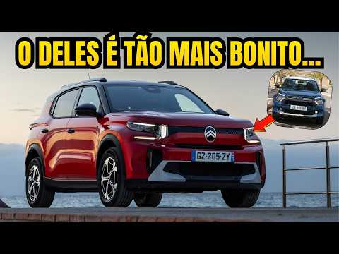 O AIRCROSS DELES É TÃO MAIS BONITO QUE O NOSSO... | CORTES DA LIVE