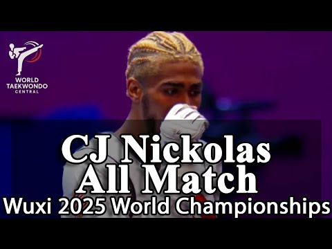 CJ Nickolas -80kg FULL FIGHT at the Wuxi World Championships 2025