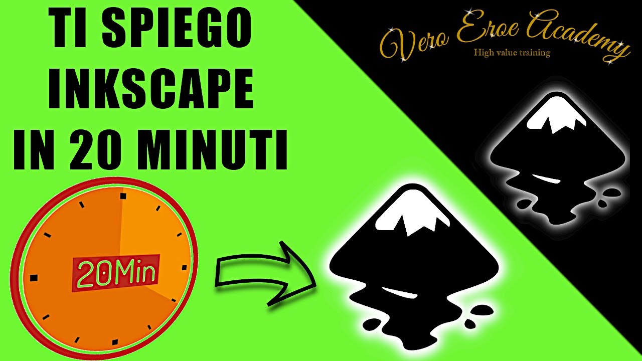 INKSCAPE IN 20 MINUTI - TI SPIEGO INKSCAPE IN 20 MINUTI - INKSCAPE SPIEGATO IN 20 MINUTI