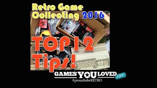 Retro Game Collecting and hunting for bargains  - TOP 12 TIPS