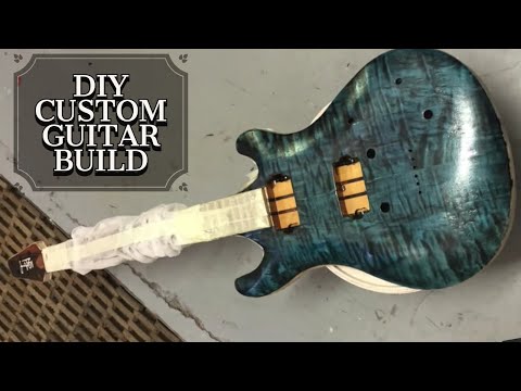 Building a PRS style guitar (age 16)