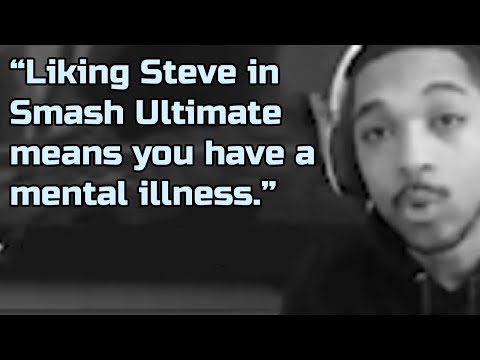 Shokio - "Liking Minecraft Steve in Super Smash Bros. Ultimate Means You Are Mentally Sick"