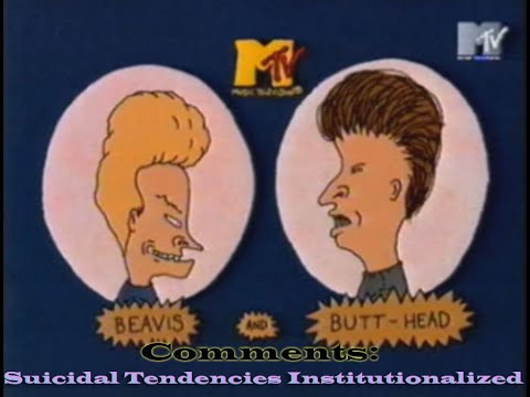 90s Throwback: Beavis and Butt-Head reacts to Suicidal Tendencies -  Institutionalized [1983]