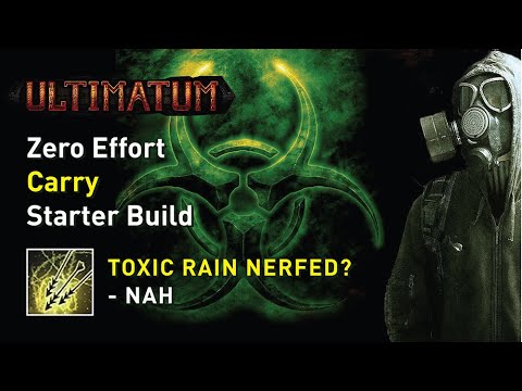 Zero Effort Carry + BudgetAF Starter build【Toxic Rain Raider (Nerfed? Nope)】Zoom Zoom all the way !