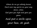 coldplay god put a smile upon your face-lyrics ...