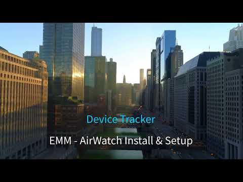 Device Tracker installation with VMware Workspace ONE UEM (AirWatch)  | Zebra Technologies