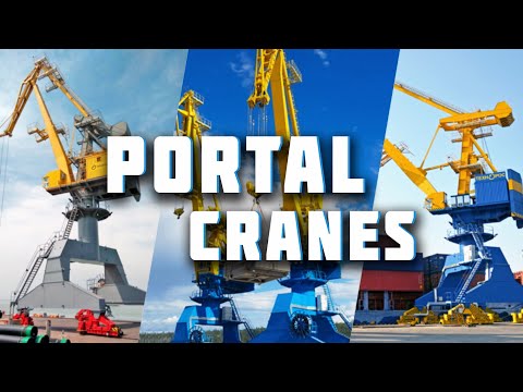 Portal cranes by TEHNOROS