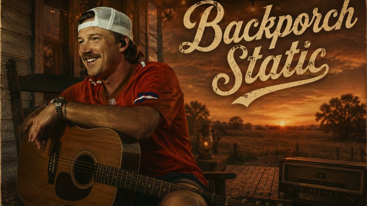 Morgan Wallen -Backporch Static by Rustwood Music