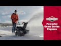 Снегоуборщик бензиновый Briggs&Stratton 1022E - видео №1