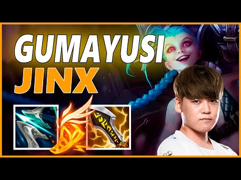 ⚡GUMAYUSI JINX ADC GAMEPLAY⚡SEASON 12 LEAGUE OF LEGENDS