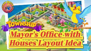 Mayor's Office with Houses Layout Idea || Affordable Township Design Idea ||