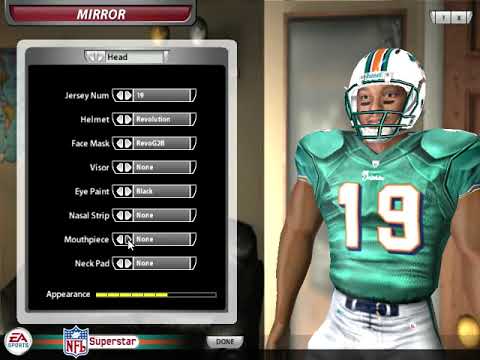 Madden NFL 06 (PC) Superstar Mode: Player Setup and Draft