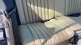 1984 Mercedes Benz 300CD - Interior & Sunroof