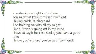 Jack Frost - Thought That I Was over You Lyrics