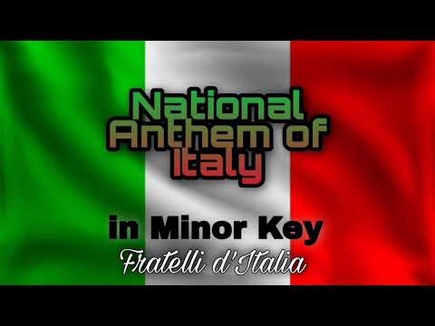 National Anthem Italy in Minor Key