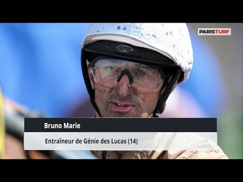 Bruno Marie, entraîneur de Génie des Lucas (11/01 à Vincennes)
