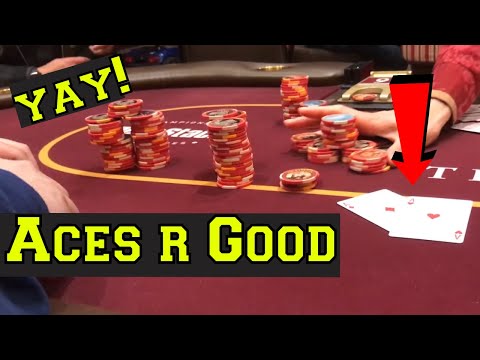 Aces R Good Hand Yay! (Gambling Vlog #74)