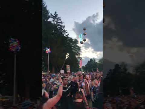GIGANTIC NGHTMARE Live Electric Forest 2024 #shorts #electricforest #dj #edm #backstage #nghtmre