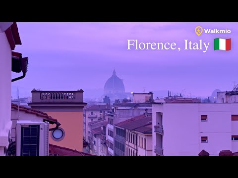 🇮🇹 Florence, Italy | Purple Morning Sunrise | Ready for a Walk!